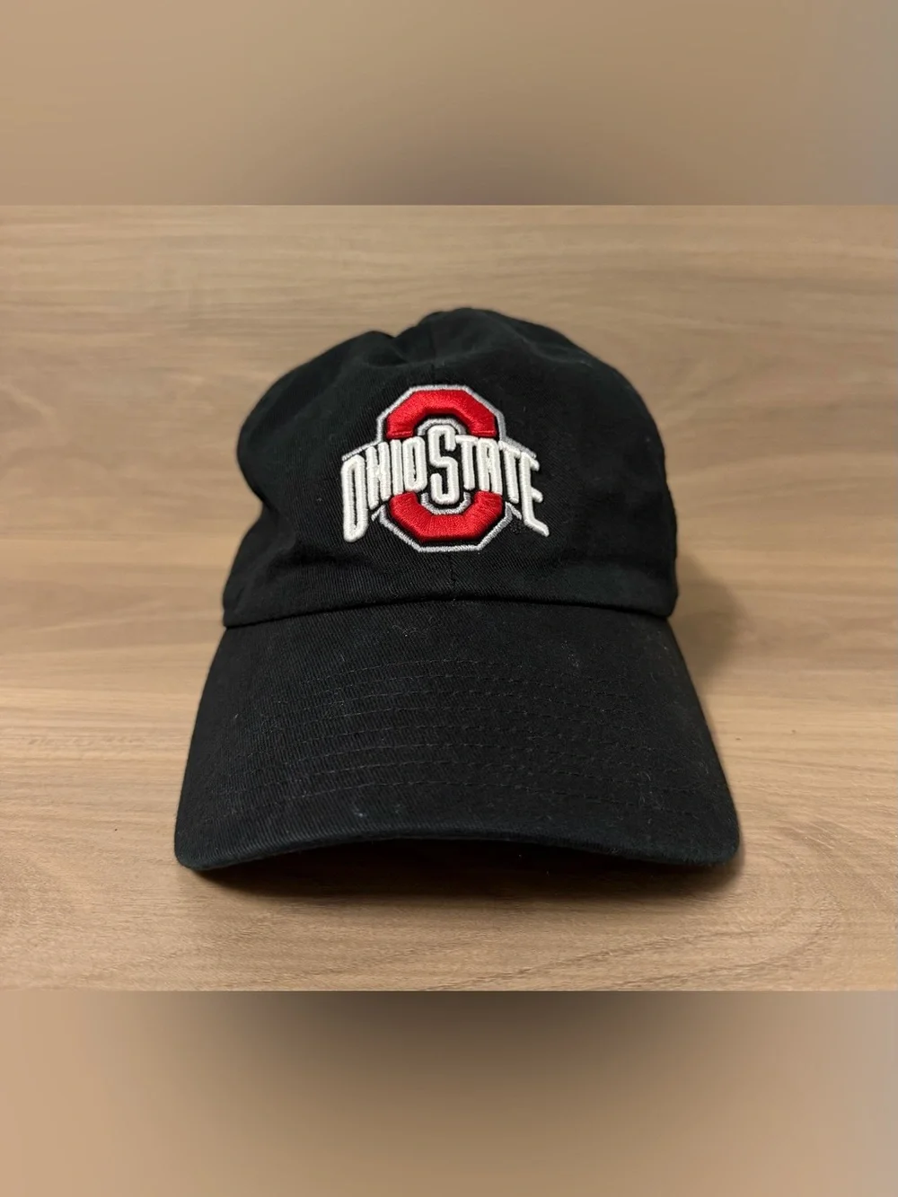47 Brand Ohio State Buckeyes Hat Black Adjustable Strapback Cap